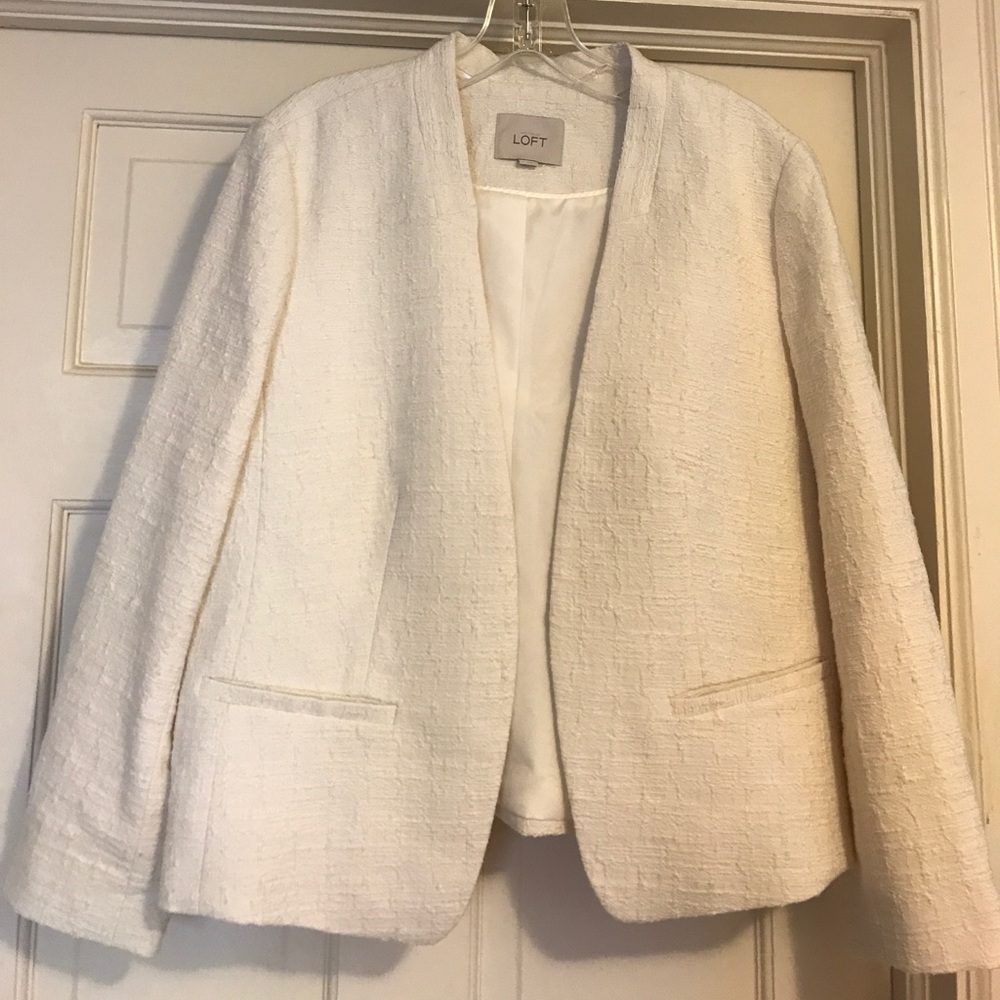 White blazer